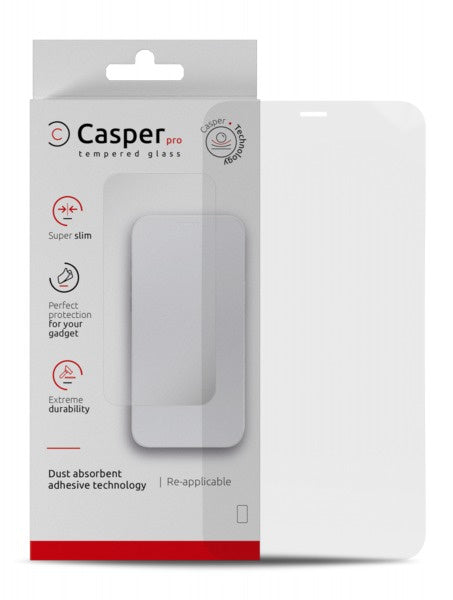 Casper Pro Tempered Glass Compatible For iPhone 12 Pro Max (Case Friendly) (10 Pack) (Clear)